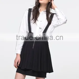Fashion Style Suspender Skirt Black Mini Skirt Ladies Short Skirt Designs thumbnail-6