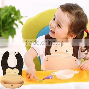 High Quality Silicone Baby BibBest Silicone Baby Bib Wholesale Silicone Baby Bib thumbnail-1