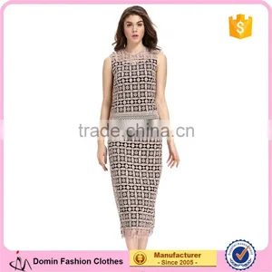 Domin Fashion New Wholesale Ladies Lace Skirt Set thumbnail-1