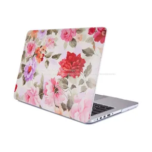 2017 Laptop Case Case Rose PC Case for MacBook Sticker for Macbook TPU + PC Beautiful Pattern Notebook Sleeves Silicone thumbnail-2