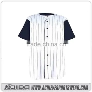 Wholesale Baseball Shirt Custom thumbnail-2