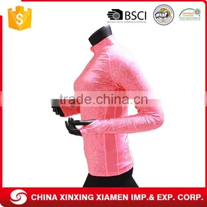 All Over Print Pink Running Plain Women Yoga Jacket thumbnail-2