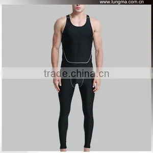 Men's Fitness Custom Rash Guard Short Sleeve Swimsuit thumbnail-6