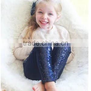 Apparel Supplier Baby Sequin Pants Wholesale Fashion Girls Long Pants Fashion Girls Short Pants 2016 thumbnail-2