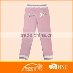 2-8 Y Kid Girl Snap Front Open Jacket+ Long Trousers Autumn&Winter Kids Long Sleeve Clothes Suit thumbnail-3