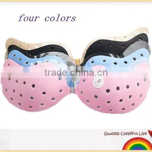 Girls Bikini Photos Open Bra Lingerie Female Perforated Bra thumbnail-1