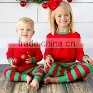 Infant Baby Unisex Pajamas Clothes Sets Christmas Toddler Outfits thumbnail-4