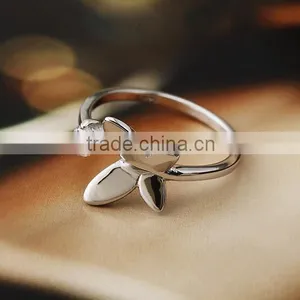 F20056N Hot Sale Fashion Beautyfly Ring Charm Gift Silver Ring for Women thumbnail-2
