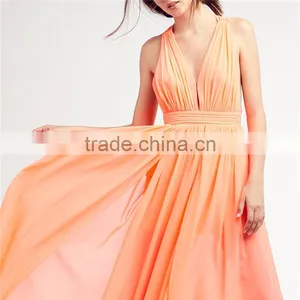 2017 Latest Fashion Top Design High Quality Women Maxi Drape Tulle Skirt thumbnail-4