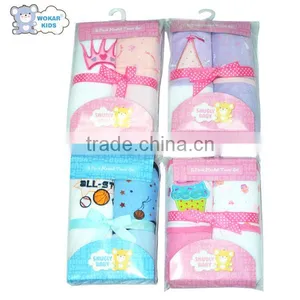 China Supplier Hooded Baby Blanket Set thumbnail-1