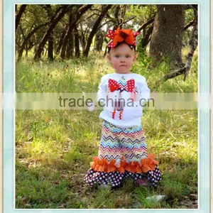 Ibear Baby Girls Clothing Set Boutique Thanksgiving Hotsale China Yiwu Girls Clothing Sets Ruffle Wonder Kids Clothing Sets thumbnail-1