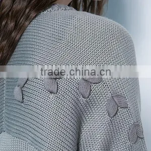 2017 Fashionable High Quality Back Design Custom Knitted Sweater With Best Price thumbnail-4