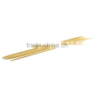Bamboo Knitting Needles Natural Double Pointed UK10 3.25mm,15cm Long,5PCs,8seasons thumbnail-1