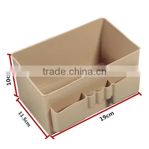 Hot Sale Multifunction Waterproof Plastic Sundry Desktop Makeup Cosmetic Storage Box Container Case Organizer 5 Color Random thumbnail-5