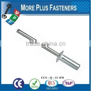 Made in Taiwan Aluminum Large Flange Anodized Stainless Steel Blind Rivet thumbnail-5