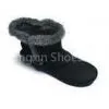 Fashion Comfortable Black PU Ladies Spring / Summer / Autumn Ankle Boots With 0.2cm Heels thumbnail-1