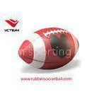 Mini Silk Printing American Rugby Ball With Rubber / Butyl Bladder thumbnail-1