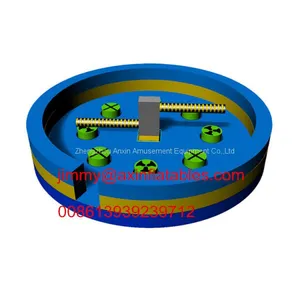 Adult Giant Outdoor Dia 8M Multi-play Inflatable Meltdown Wipeout Games For Sale thumbnail-1