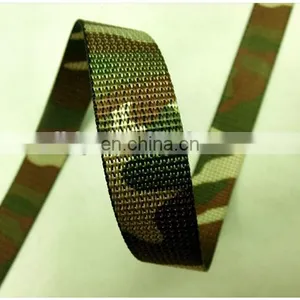 Customized 3/4'' Camouflage Ribbon Military Ribbon Polyester Webbing thumbnail-1