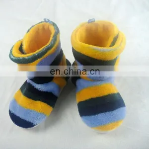 Personalized Soft Warm Indoor Plush Baby Shoes Winter Boots thumbnail-3