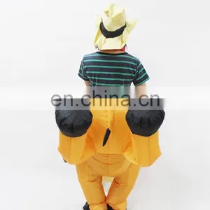 HI Adult Cow Costume Inflatable Bull Ride on Animal Costume for Party thumbnail-4