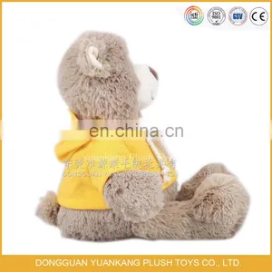 High Quality Stuffed Teddy Bear Soft Toys With Custom Logo Clothes/plush Teddy Bear in Hoodie thumbnail-5