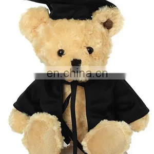 Uniform Stuffed Graduation Teddy Bear Plush Doll Toy for Ceremony Gifts With Glasses thumbnail-5