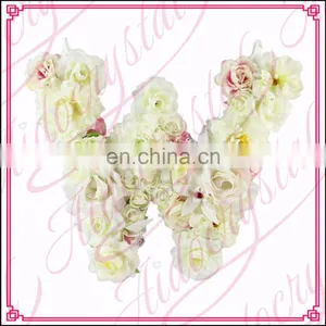 Aidocrystal Party And Wedding Decorations New Design Flower Letter W thumbnail-1