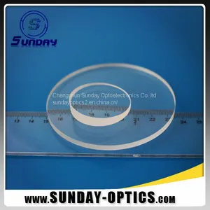 Optical Glass Windows BK7 Quartz CaF2 Ge Sapphire Si ZnSe thumbnail-2
