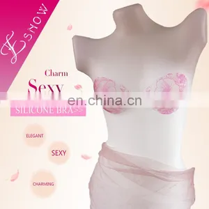 ES6602 2016 China Wholesale New Item Printed Push up Silicone Bra for Swimwear thumbnail-1