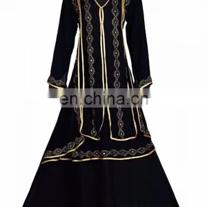 Islamic Wear Muslim Burkha 2017 / Abaya For Girls Casual Wear 2017 / Diamond Stone Work Abhaya (dubai Abaya 2017) thumbnail-1