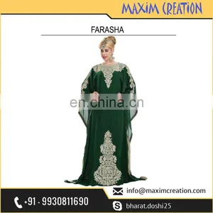 Ladies Farasha Maxi Kaftan Dress For Special Occasion or Regular Use thumbnail-1
