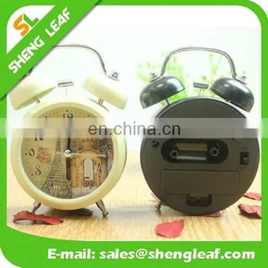 Creative Mute Contracted Fashion Double Bell Ringing the Creative Bell Alarm Clock thumbnail-5