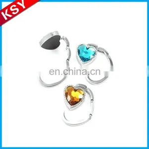 Good Quality Compact Folding Purse Round Shape Bag Hangers Handbag Holder thumbnail-3