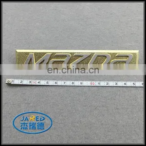 Hot Sale Embossed Aluminium Material Badge Car Pin Badge thumbnail-1