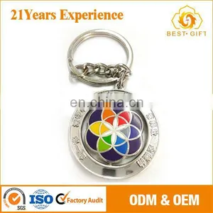 Customized Hot Sales Promotional Apple Model Logo Metal Keychain thumbnail-3