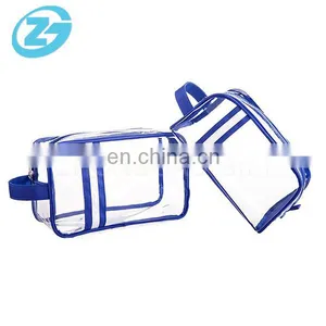 Travel Transparent PVC Contracted Personalized Cosmetic Bag thumbnail-4