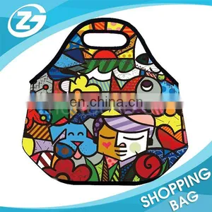 Cooler Insulation Lunch Bags & Lunchboxes Thermal Bag Lunch Box For Kids Cooler Tote Hand Neoprene Bag thumbnail-1