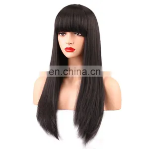Wholesale Hair Preplucked Straight Wave Human Hair Lace Front Wig thumbnail-2