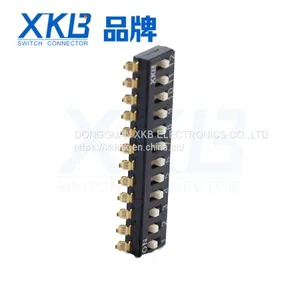 High-temperature Dust-proof Vertical 2.54mm Smd Dip Switch thumbnail-1