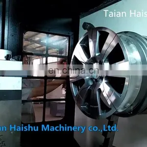 CNC HS-CK6166A Cnc Lathe Rim Repairing Machine thumbnail-1