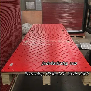 HDPE Ground Protection Mat Road Mat Plate Black 12.7mm thumbnail-3