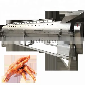 Automatic Stainless Steel Chicken Feet Yellow Skin Peeler thumbnail-2