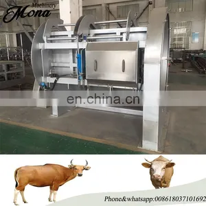 Livestock Cattle Slaughter Line Halal Killing Box For Cow Abattoir Butchery Equipment thumbnail-1