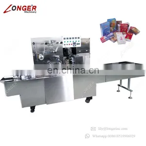 Hot Sale Automatic Tea Bag Box 3D Overwrap Packing Machine Cellophane Bag Machine thumbnail-3