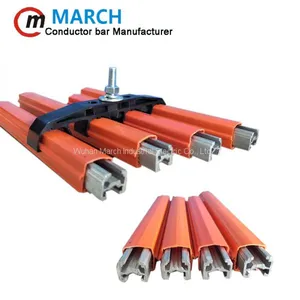 315A Crane Parts Aluminum Conductor Busbar Rail for Overhead Crane thumbnail-5