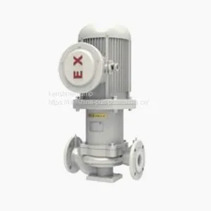 HCLF Vertical Fluorine Plastic Lining Magnetic Pump Inline Pump thumbnail-1