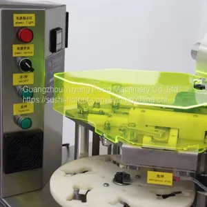For Supermarket Takeout 0.3KW Stainless Steel Automatic Sushi Packing Machine thumbnail-1