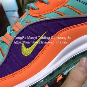 Nike Air Max 98 QS in Orange Nike Shoes on Sale 50 off thumbnail-4