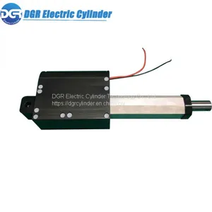 24V Mini Brush Motor Electric Push Rod Trapezoidal Screw Electric Lift Ram With Remote Control for Electric Sofa thumbnail-1